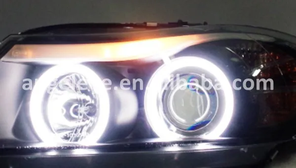 Для BMW E90 318i 320i CCFL ангельские глазки головная лампа передний светильник 2005 2008 год