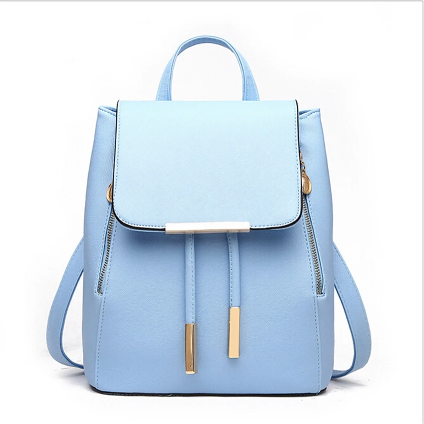 Модные женские туфли рюкзак высокое качество Пояса из натуральной кожи Mochila Escolar