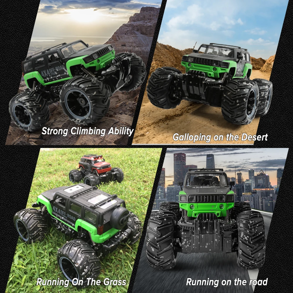 RC автомобиль 2 4G масштаб Рок Гусеничный пульт дистанционного управления