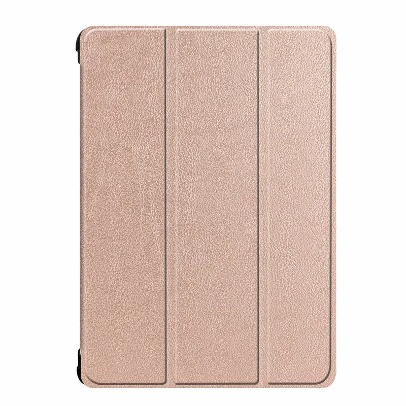 Тонкий магнитный складной чехол-светильник для lenovo Tab P10 TB-X705F TB-X705L 10'Smart чехол для lenovo Tab P10 X705 чехол - Цвет: rose gold-ka-si-te