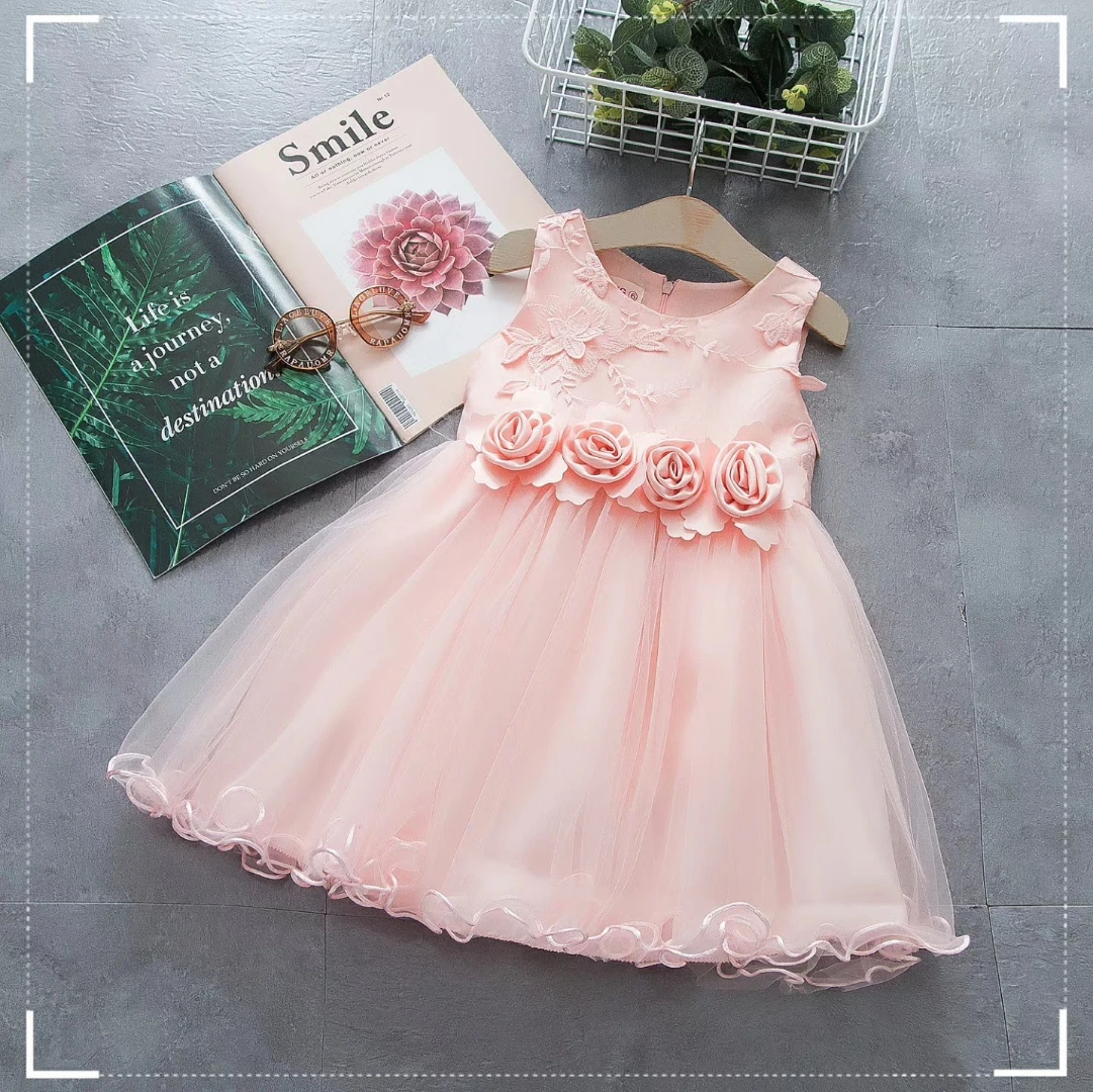 Новые платья для маленьких девочек 2019 горячая Распродажа Летнее платье