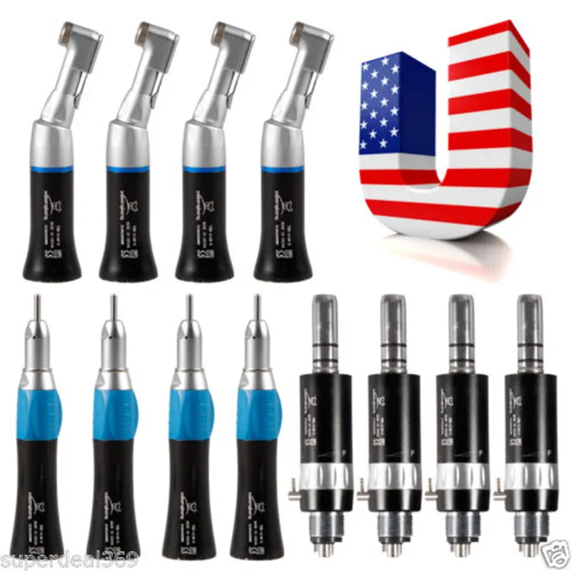 Стоматологический электродвигатель прямой контр-угол медленная скорость