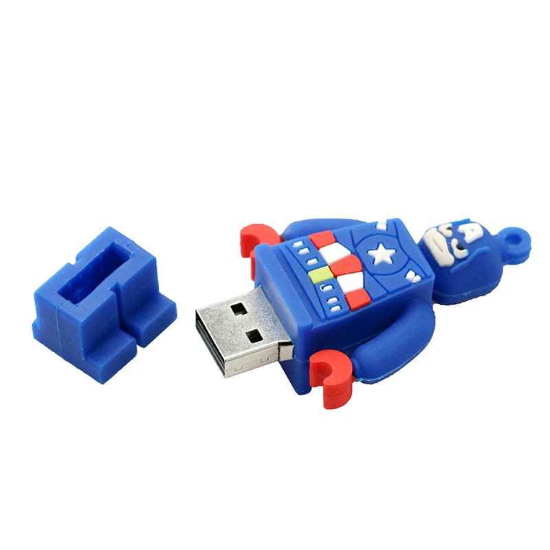 Флеш-накопитель с героями мультфильмов, Супер герои, USB флеш-накопитель, Бэтмен/Супермен, флеш-накопитель, 8 ГБ, 16 ГБ, 32 ГБ, карта памяти, 64 ГБ, 128 ГБ, флешки, Дэдпул