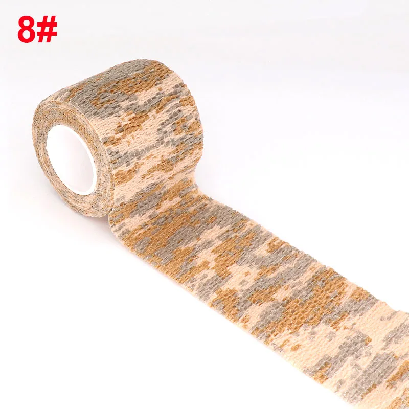 4,5 м Хант Маскировка Elastoplast камуфляж эластичный Обёрточная бумага ленты самоклеящиеся Спорт протектор лодыжки до колена палец руки повязки
