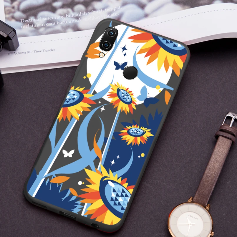 ASINA силиконовый чехол для huawei Nova 3i Оригинальный 3D защитный кожух с цветком 3