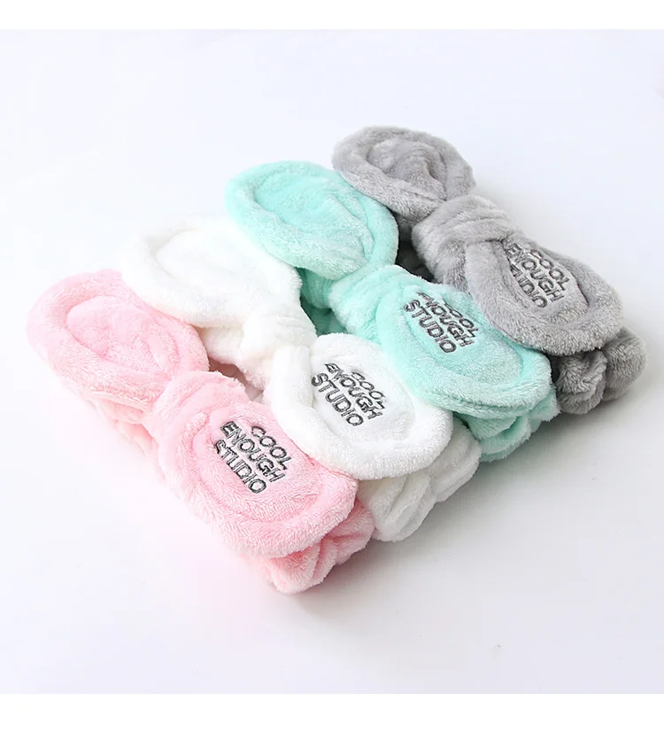 New Fashion Women Cute Big Ears Comfortable Wash Face Bathe Hair Holder Elastic Headband Girls Hairbands Hair Accessories