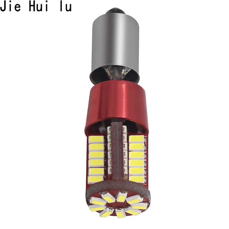 1 шт. CANBUS BA9S BAX9S BAY9S H21W T4W H6W W5W светодиодный T10 3014 57 SMD боковой клиновидный светильник