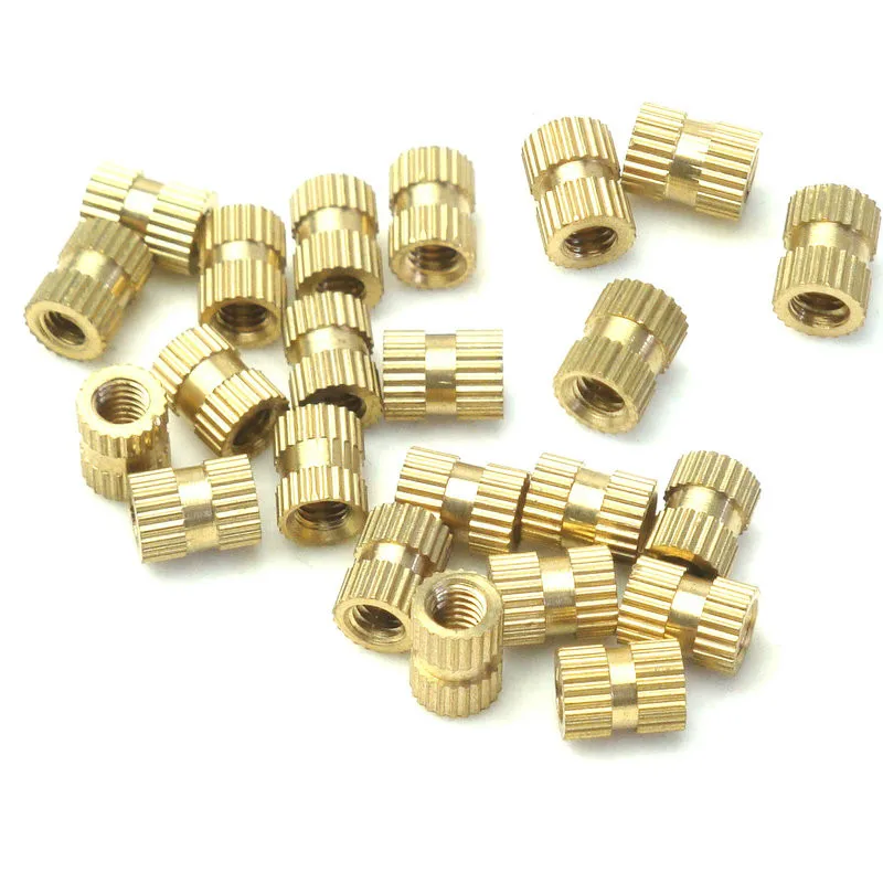 Copper Inlaid Pieces Of Injection Molded Nuts Roller Flower Insert Nut M6*8*10 | Обустройство дома