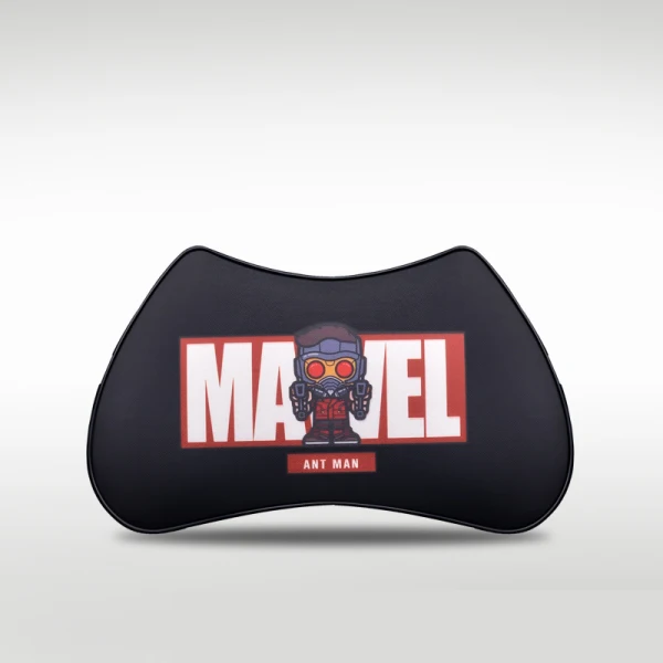 new marvel headrest car neck pillow avengers iron man captain america spider man thanos pillow for cars seat auto accessories - Цвет: 1pcs Lumbar Star-L
