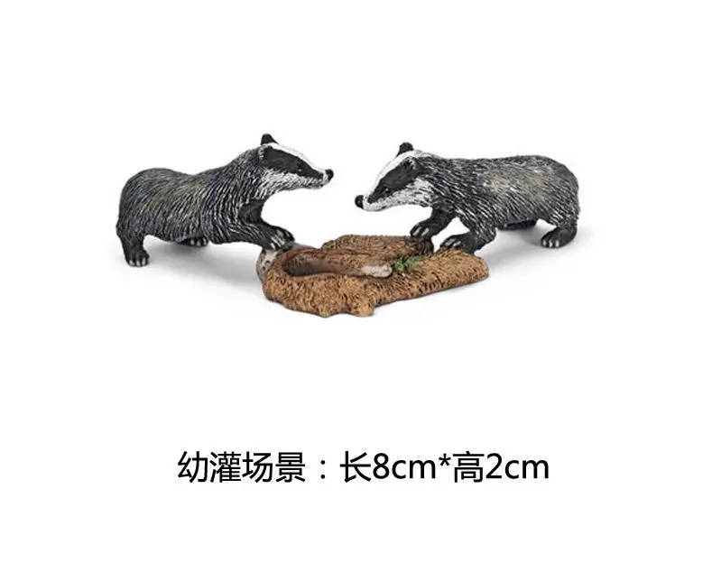 pvc figure badger model toy | Action Figures