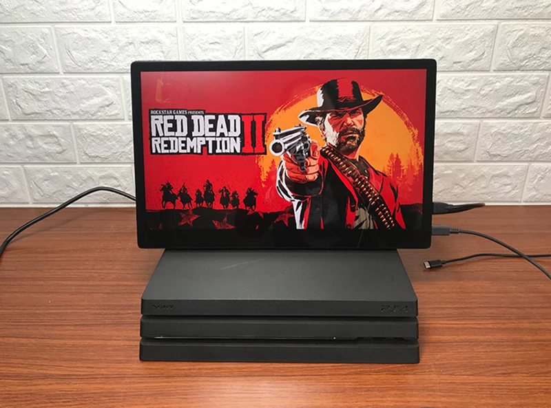 Сенсорный монитор 15 6 дюйма Type c 4K для MAC Switch PS4pro XBOX NS полностью новый экран 100% IPS с