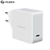 yojock euauukus 60w pd charger type c power delivery wall charger portable adapter for nintendo switch macbook pro xiaomi mi5