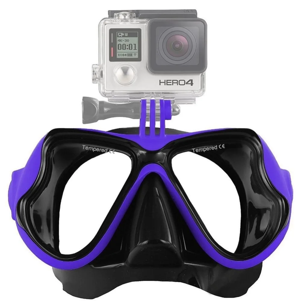 Маска для дайвинга Go pro hero 5 6 чехол плавания с аквалангом + футляр очков сумка