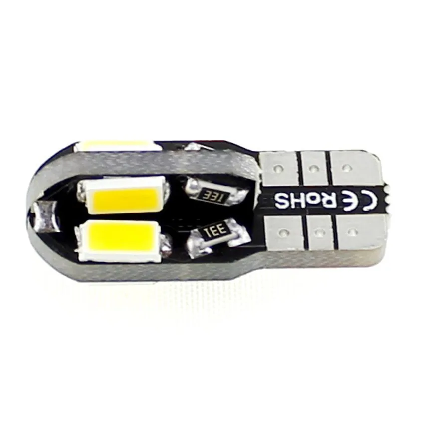 Canbus! 10 шт. T10 8 SMD 5730 Canbus W5W OBC светодиодный светильник без ошибок автомобильный