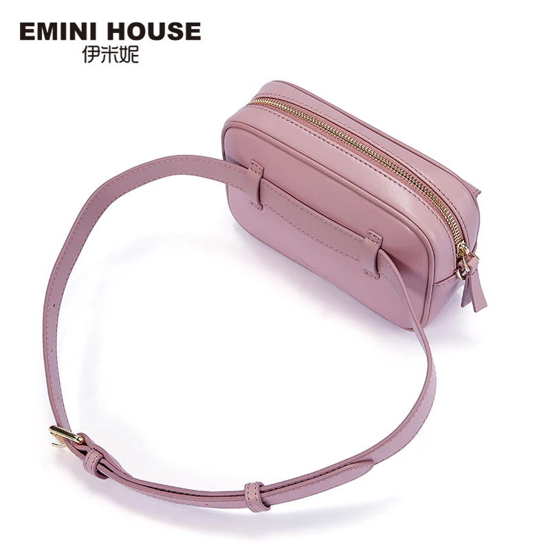 EMINI HOUSE, 3 в 1, сумки на пояс, разделенная кожа, сумки через плечо для женщин, нагрудная сумка, роскошные сумки, женские сумки, дизайнерская сумка на плечо