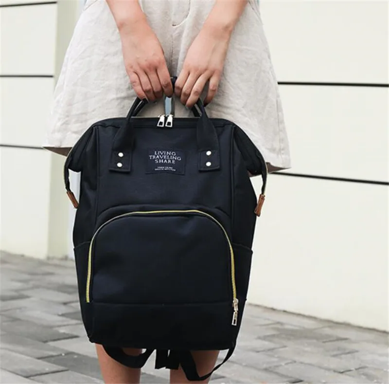 Fashion Mummy Maternity Nappy Bag Brand Large Capacity Baby Travel Backpack Designer Nursing Bag For Baby Care Diaper Bag