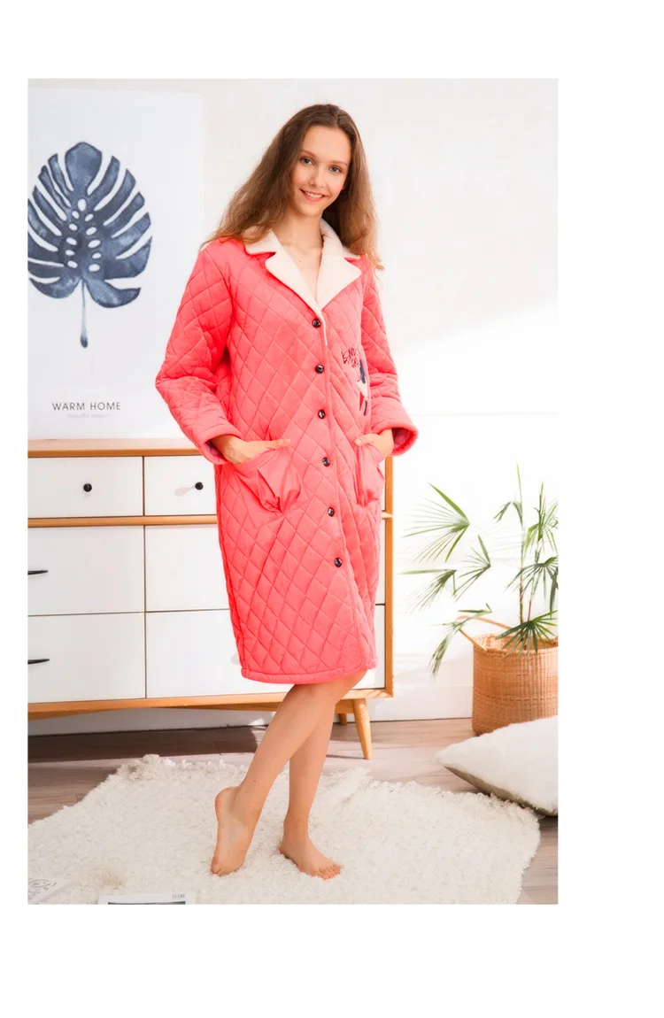 Новые женские халаты женский халат утолщенный зимний халат pijama mujer зимний теплый банный халат размера плюс домашний банный халат для женщин