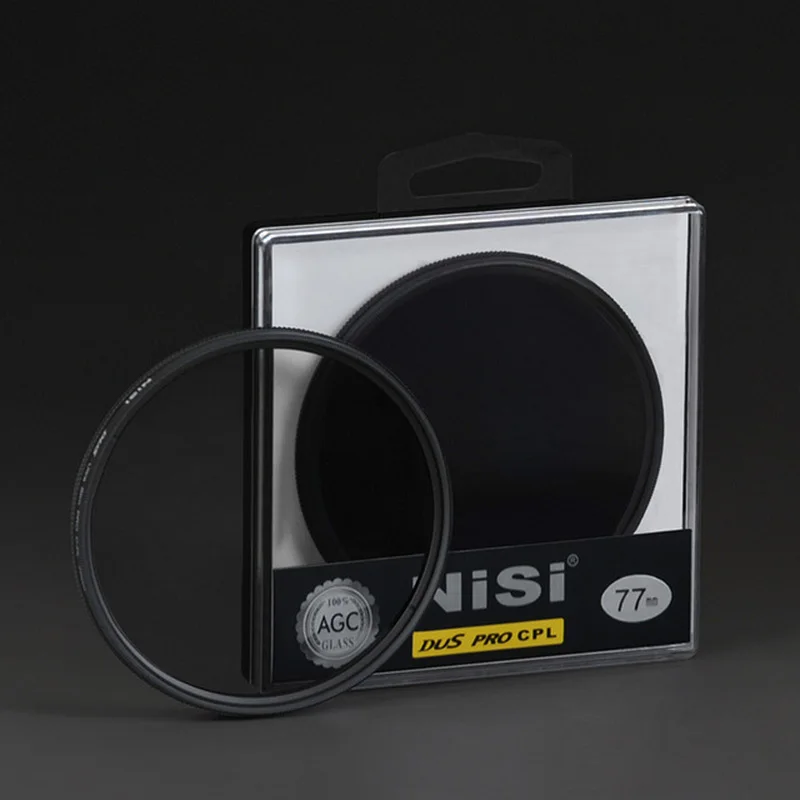 Nisi DUS ультратонкий cpl 39 40 5 46 49 52 55 58 62 67 72 77 82 мм круговые поляризационные фильтры