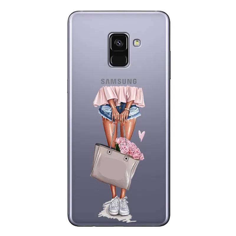 TPU Goddess/туфли VOGUE арт платье принцессы для девочек; женская обувь boss кофе чехол для телефона из мягкого силикона ТПУ с рисунком аксессуары для телефона чехол для samsung A3 A5 A7 J3 J5 J7 - Цвет: TPU