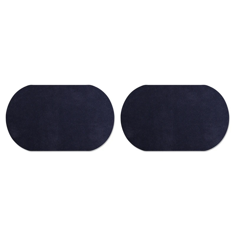 2 шт. эллиптические нашивки на колено для ремонта одежды|Заплатки| |