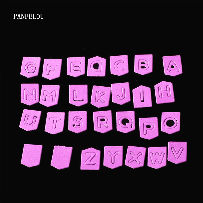 PANFELOU Easter The keyboard letters Scrapbooking card album paper die metal craft stencils punch cuts dies cutting | Дом и сад