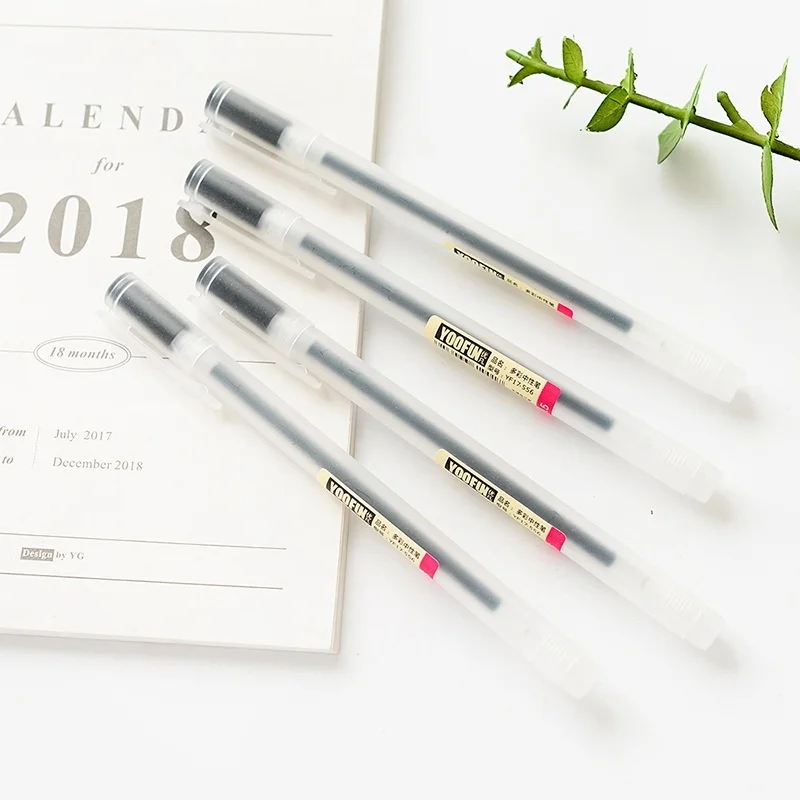 3 шт./компл. японская гелевая ручка MUJI 0 5 мм черная чернильная школьная офисная