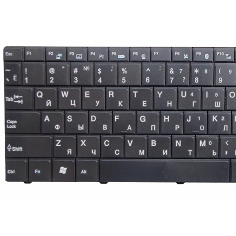Русская клавиатура для MSI EX400 X-Slim X300 X320 X330 X340 X400 X410 X430 tastaur Medion Akoya Mini E1312 E1313 Черная |