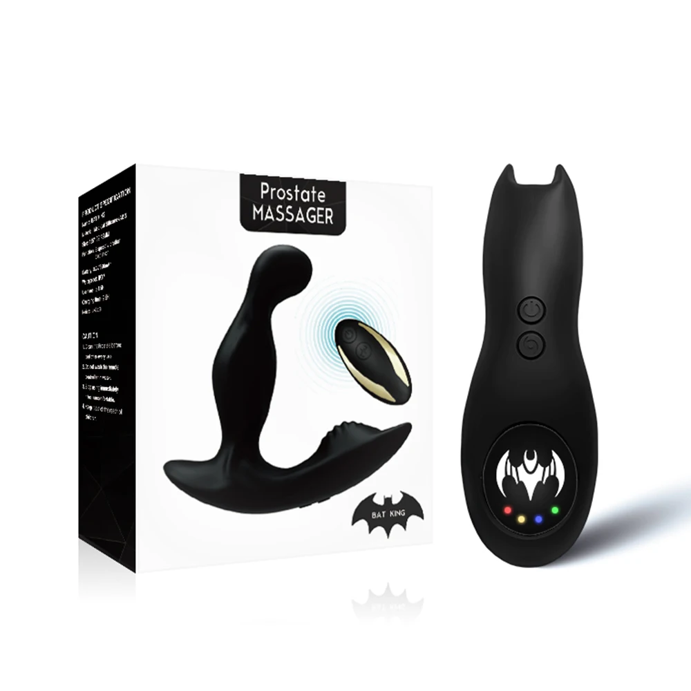 Male Gay Butt Anal Plug Vibrating Prostate Health Massage Tool Silicone Vibrator Stimulate Sex Toys for Men | Красота и здоровье
