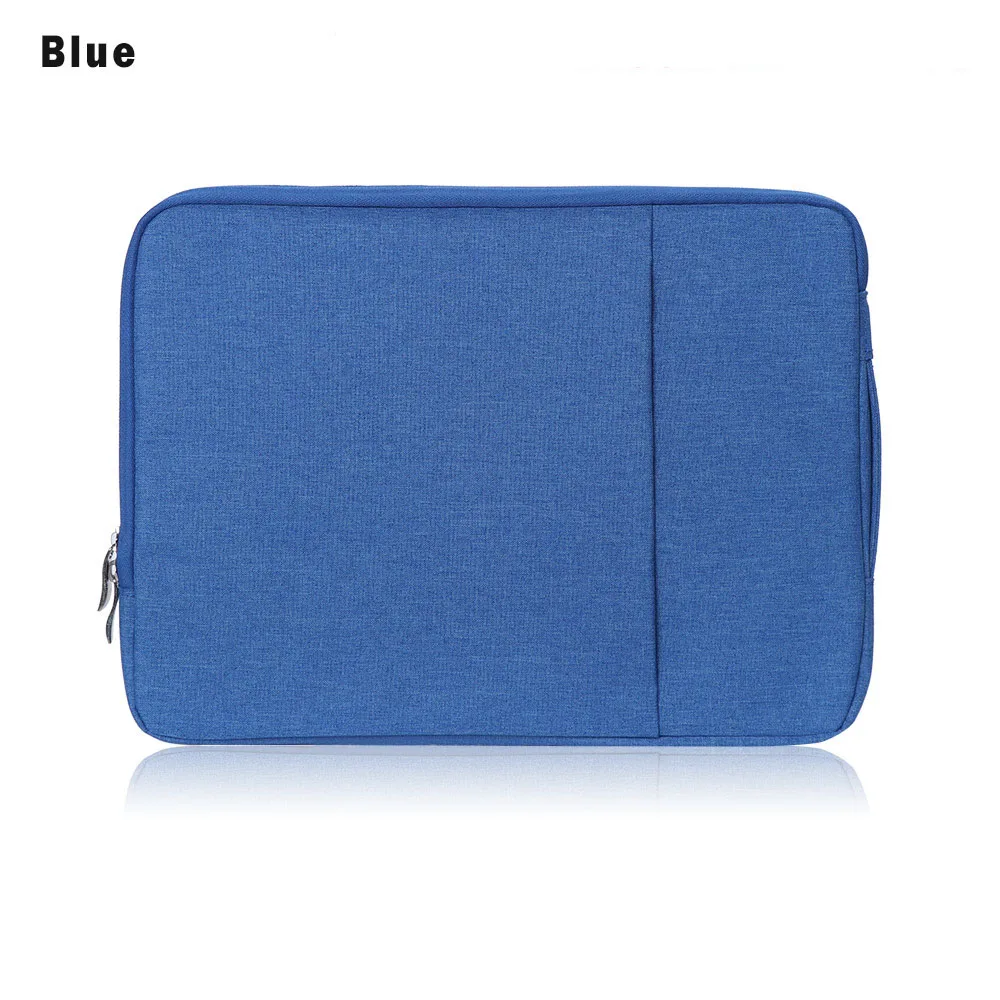 blue Портативная сумка для ноутбука чехол сумка для ноутбука сумка для MacBook Air Pro retina 11,6 13,3 15,4 - Цвет: blue