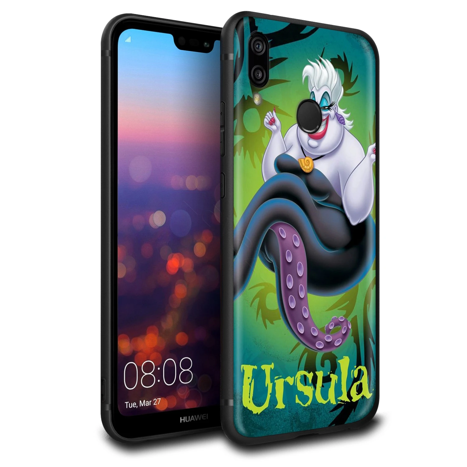 Чехол Lavaza Урсула маленькая Русалочка для Huawei Honor 10 9 8 8x 8c 7x 7c 7a Note Nova 3 3i Lite Y9 Y7 Y6 |