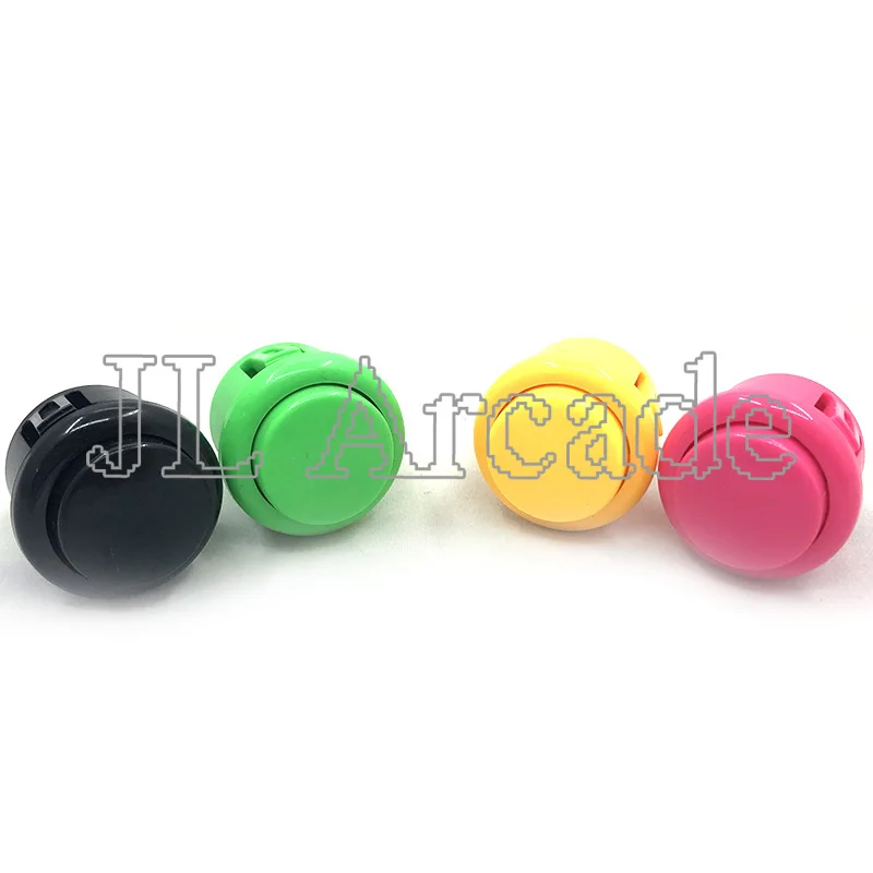 Игровой автомат аттракционов аксессуар 24 мм аркадные кнопки круглая нажимная