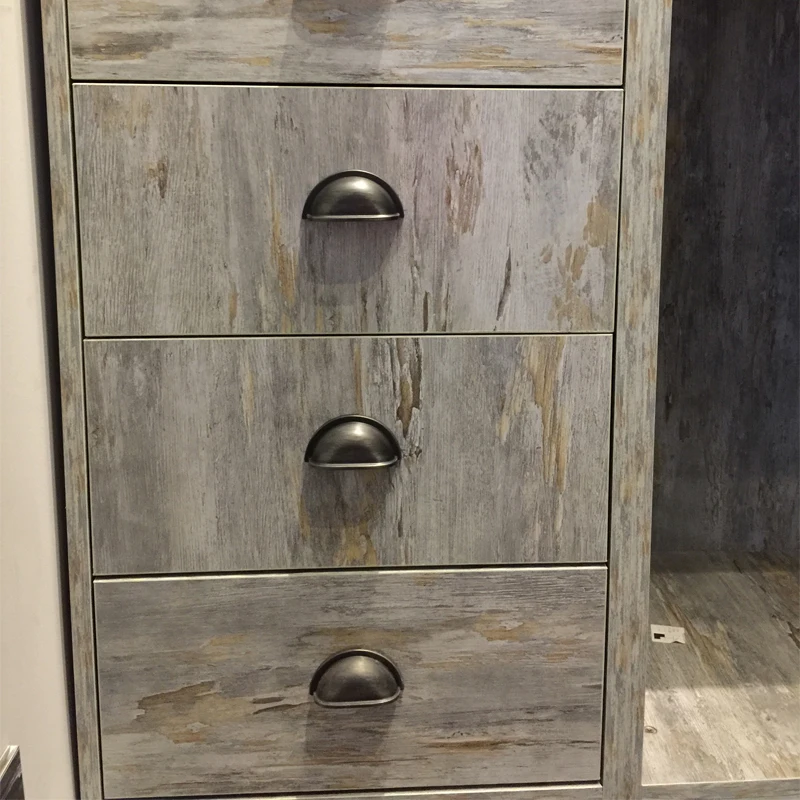 76 мм в американском ретро стиле античное серебро железо Античная Медная оболочка