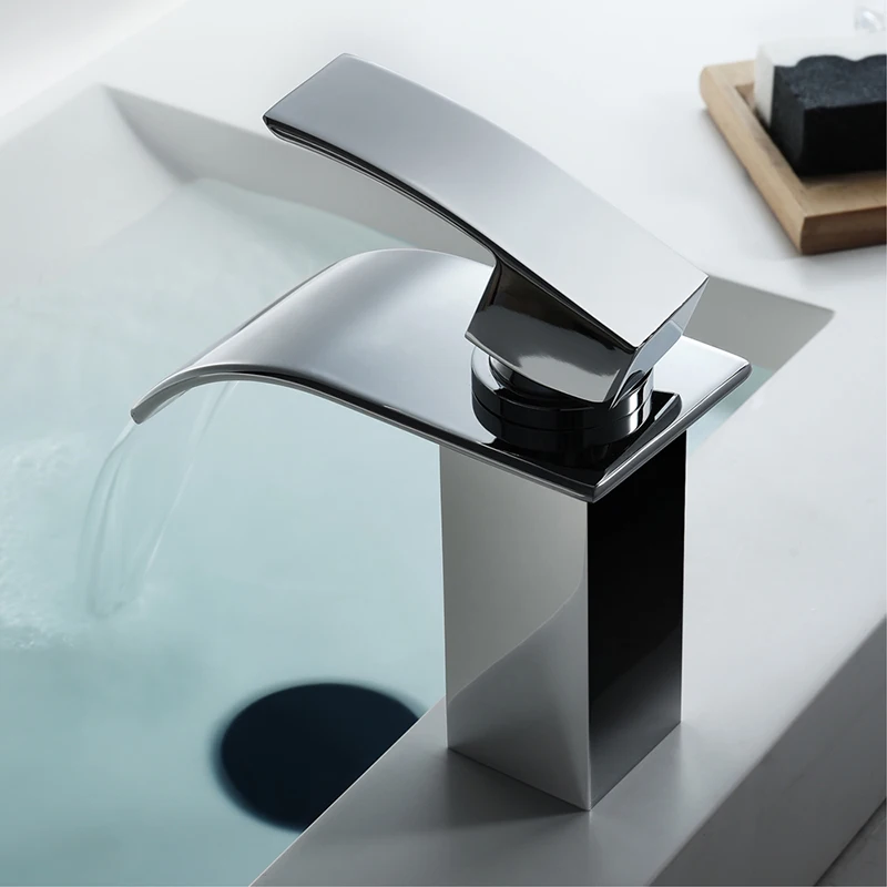 Смеситель для раковины HIDEEP медный смеситель горячей и холодной воды Прямая