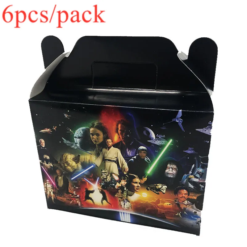 6 ⑤ упак. коробки конфеты мультфильм день рождения украшения детский душ товары