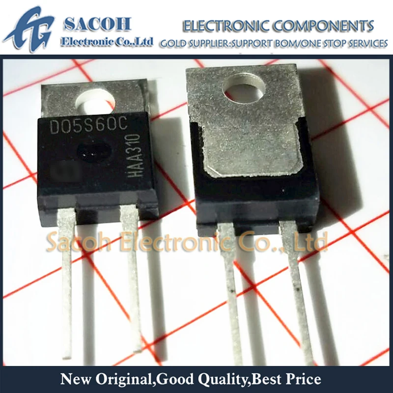 Бесплатная доставка 10 шт. IDT05S60C IDH05S60C D05S60C TO 220 5A 600V SiC карбид кремния диод