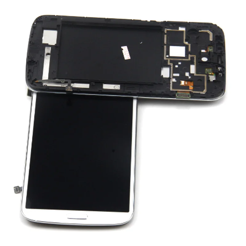 i9205 For Samsung Galaxy Mega 6.3 i9200 LCD Display Touch Screen Digitizer Assembly with Frame Gray Black color | Мобильные телефоны
