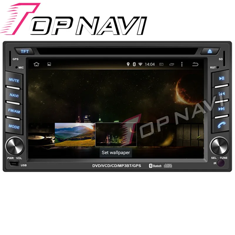 Topnavi 6 2 ''Восьмиядерный 4 Гб ОЗУ Android 8 0 автомобильный видеоплеер DVD для din