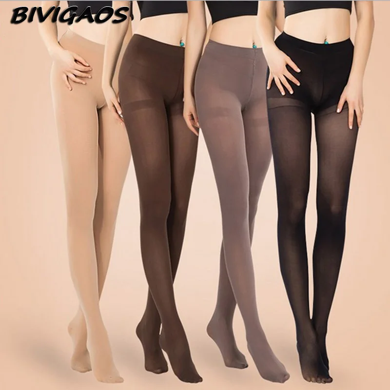 BIVIGAOS Новинка корейская мода стильные женские колготки весна осень тонкие