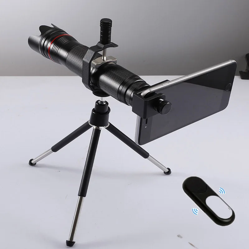 Телескопическая камера Монокуляр с Bluetooth управлением 4K HD Spyglass 16X 35X зум объектив 3