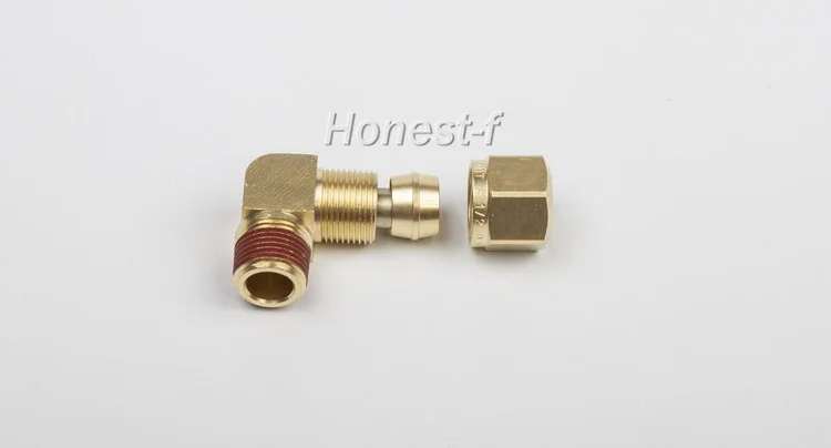 LTWFITTING DOT пневматический тормозной коленчатый штекер трубка 1/2 дюйма OD x 3/8 Male NPT