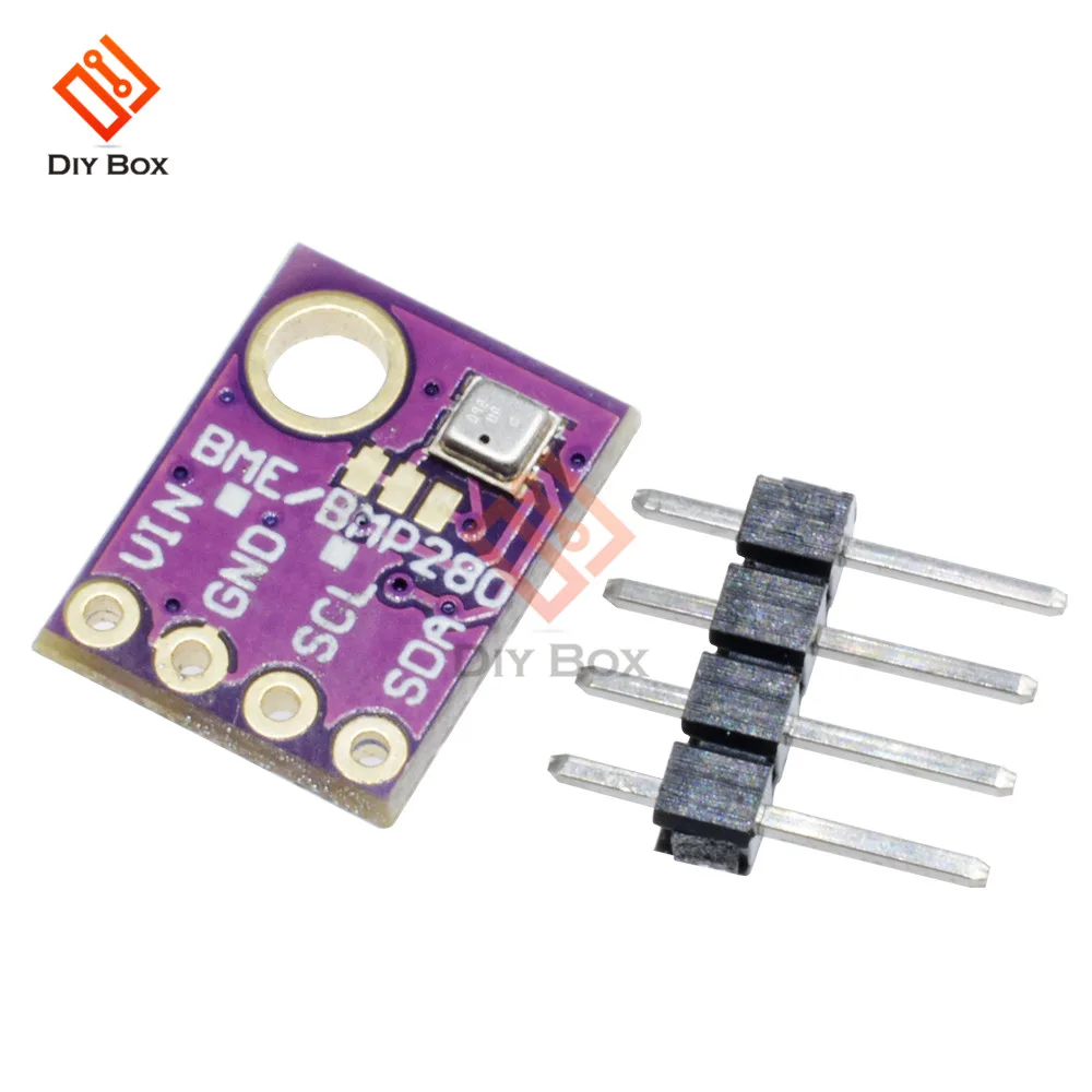 GY-BME280-5V коммутационная цифровой Температура влажности атмосферное Давление Сенсор модуль I2C SPI 1,8-5 V термостат для барометр