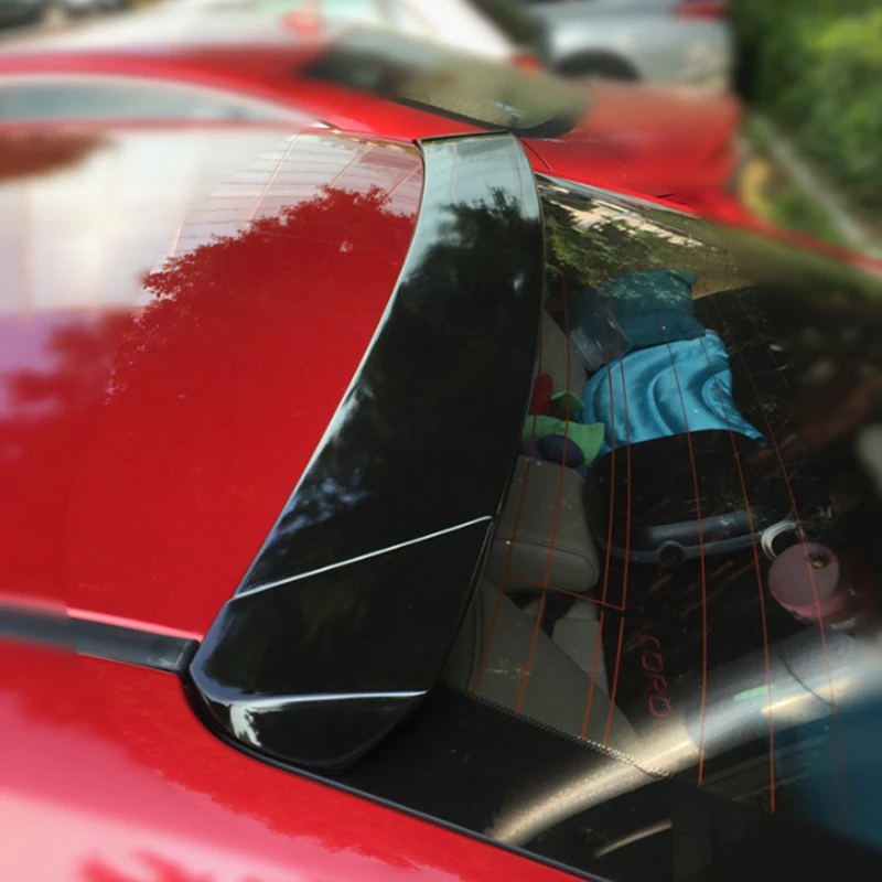 Автомобильный Стайлинг ABS пластиковый Неокрашенный Цвет задний багажник Крыло