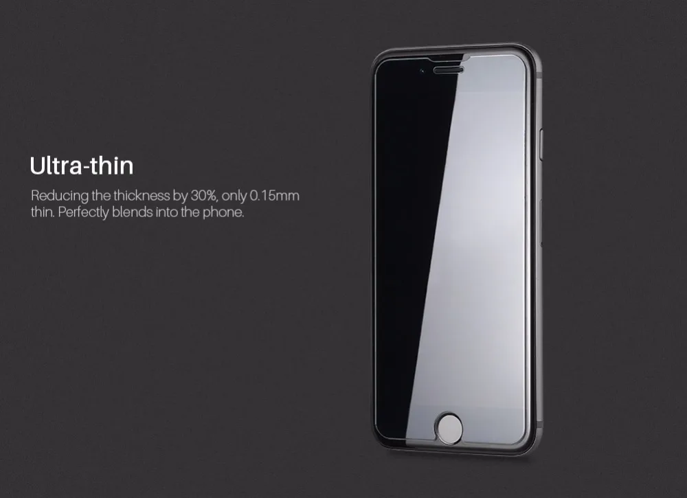 Для iphone 7 plus NILLKIN Super T + PRO пленка из закаленного стекла 3D сенсорный 0 15 мм протектор