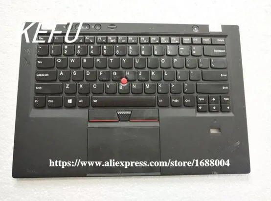 Kefu для 95 новый оригинальный Lenovo ThinkPad X1 Carbon 3rd 2015 нам Подсветка клавиатура ободок