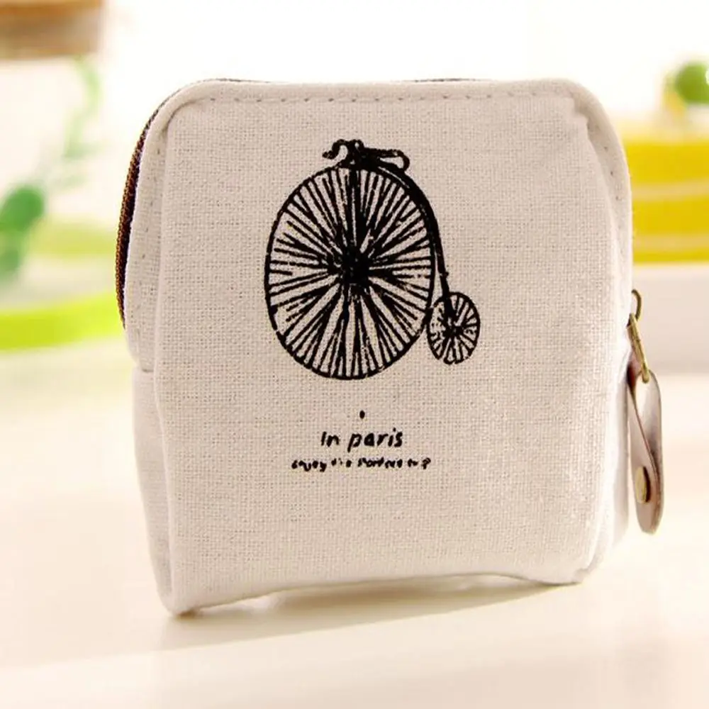 1 шт. Женская винтажная Ретро сумка для монет кошелек на молнии подарки друзей