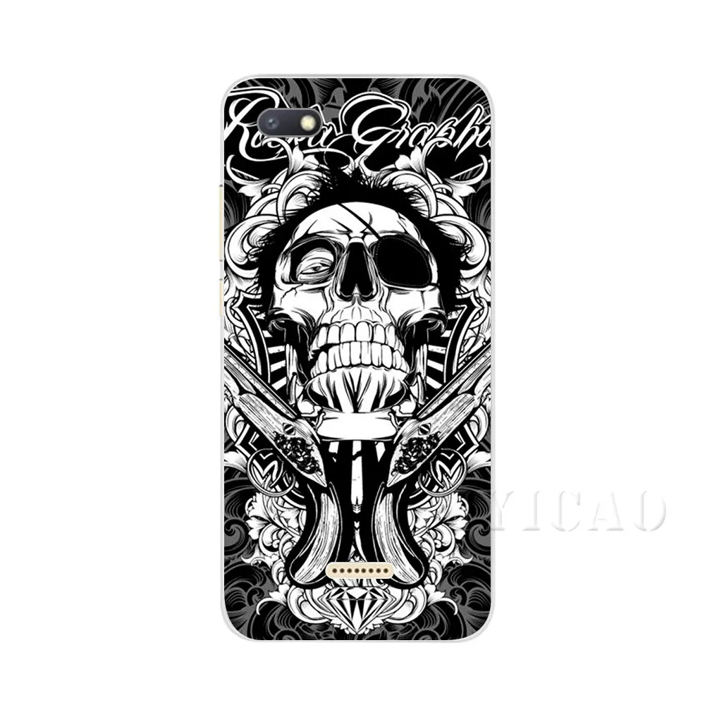 Жесткий чехол IYICAO grim Reaper для Xiaomi Redmi Note 3 4 5 6 7 Pro 5A Prime|Чехлы-накладки| |