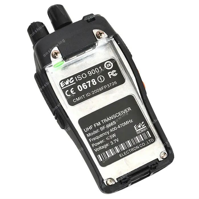 2 шт. Baofeng BF-666S UHF 400-470 мГц 5 Вт CTCSS DCS двухстороннее радио рации ON0417 | Мобильные