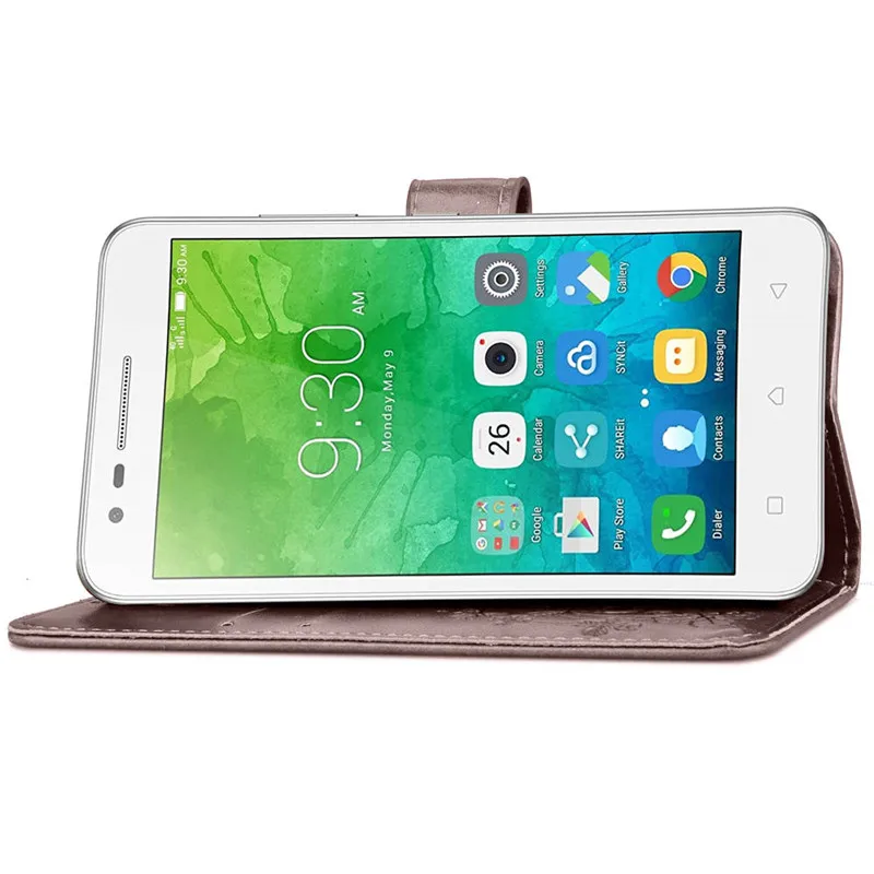 Роскошный кожаный чехол для lenovo Vibe C2 кожаный бумажник флип-чехол для lenovo Vibe C 2 C2 power K10A40 чехол для телефона fundas