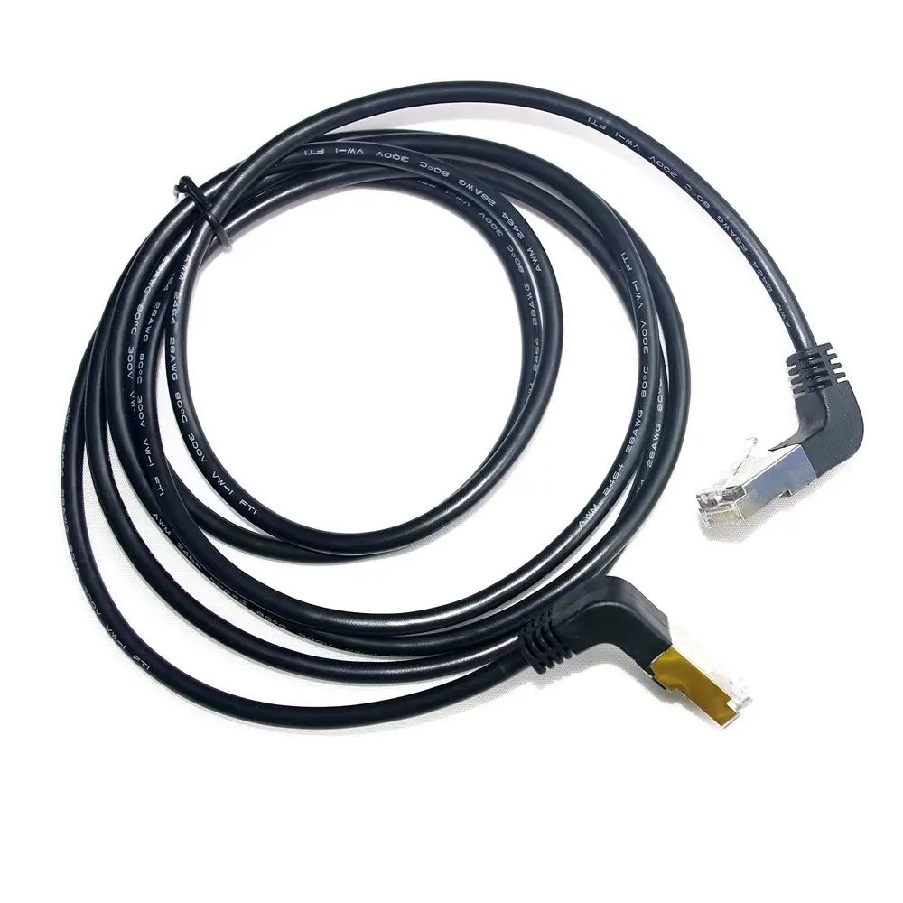 Сетевой патч корд 0 5 м М90 градусов 8P8C FTP STP UTP Cat 5e Lan Ethernet|patch cord|lan ethernetcat |