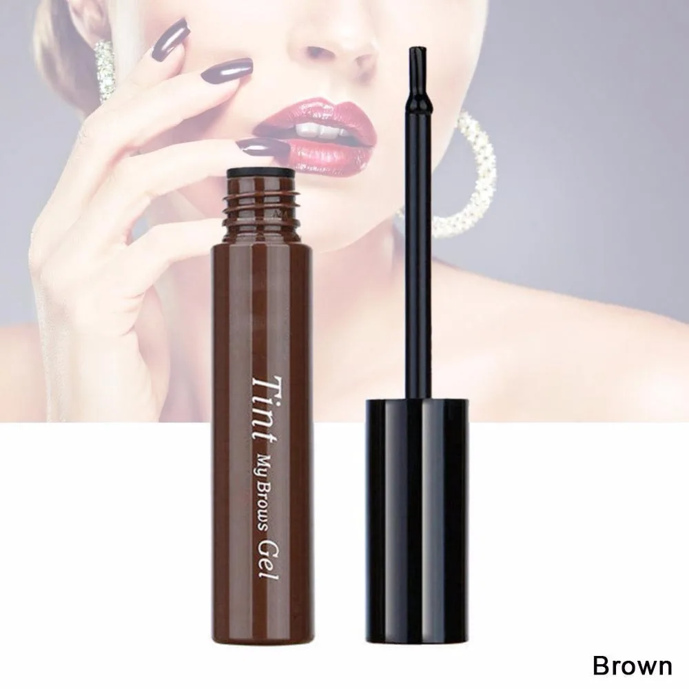 Новинка Профессиональные Водонепроницаемые Наборы для макияжа бровей тинт глаз